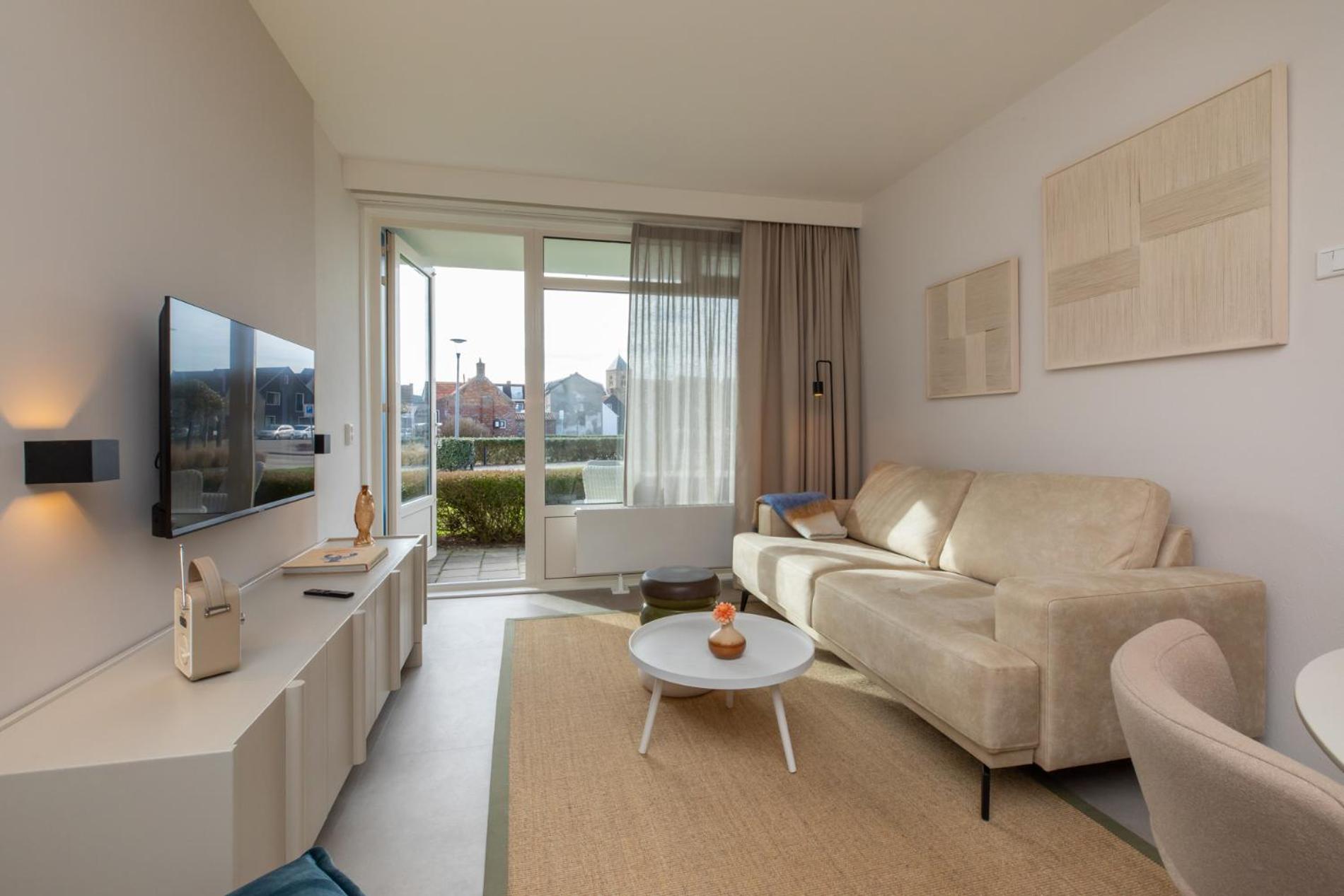 Welcome In - Appartementen Kurhaus - Nieuwstraat 1 Zoutelande, Nabij Strand, Terras, Sauna Exterior foto